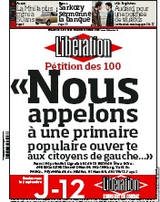 Une Libé Appel primaires