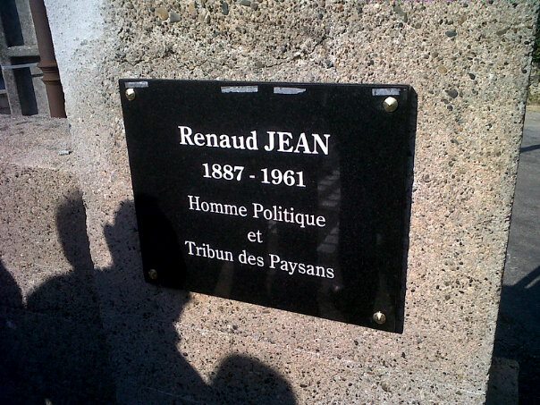 Plaque Renaud Jean
